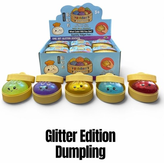 Squishy Dumpling Glitter 3+