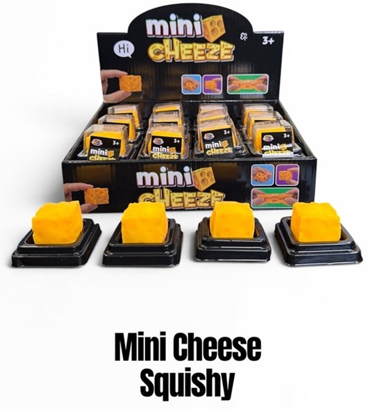 Squishy Mini Cheese Kaasstuk 3+