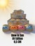 Squishy BIG XL Dumpling Glow in the Sun circa 8½cm 3+