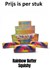 Squishy Salted BoterGeel met  Regenboog Colors 4oz 3+ 