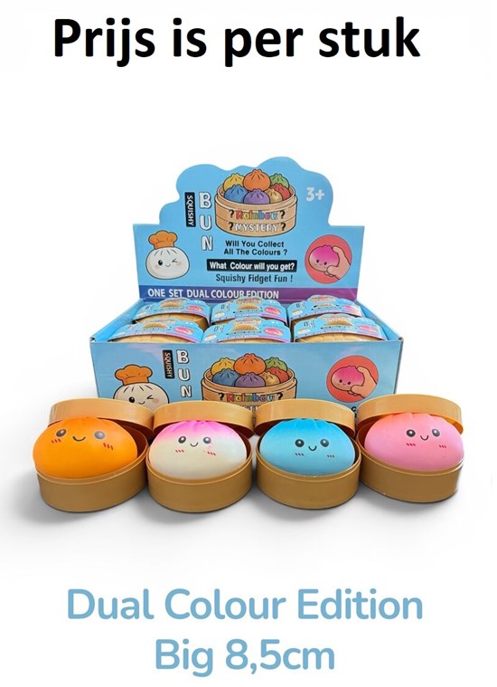Grote Squishy Dumpling Dual Colours 3+