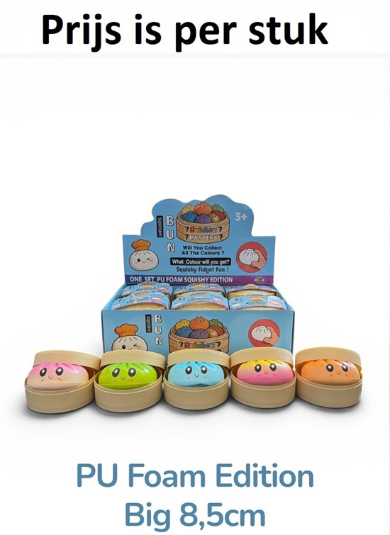 Grote Squishy Dumpling Pu Foam 3+