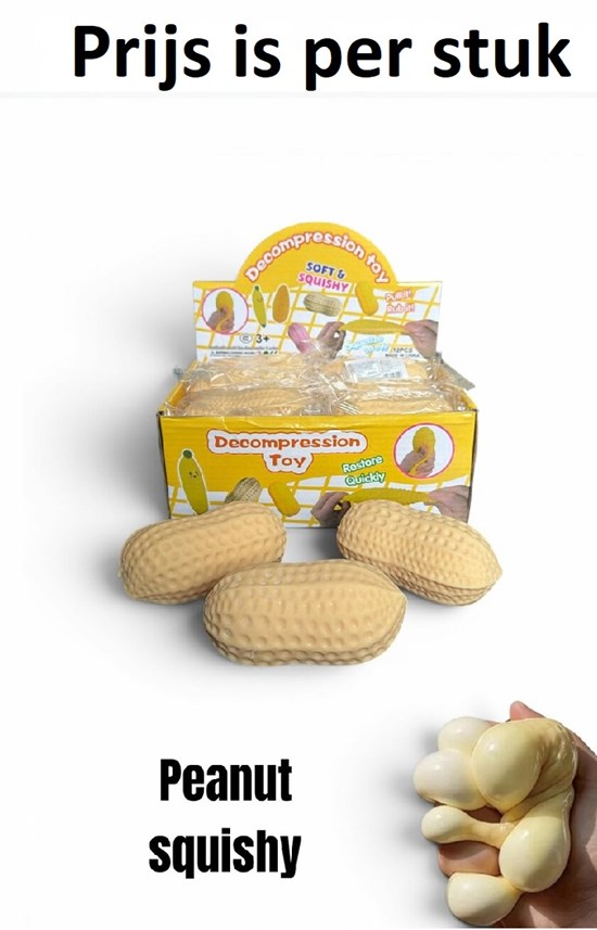 Squishy Peanut Pinda in de Dop 3+