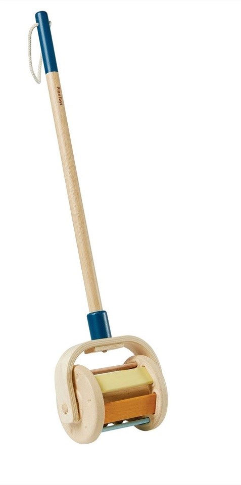 5725 plan toys Houten Walk 'n Roll Duwstok met Geluid 12mnd+ 