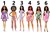 mattel BARBIE FASHIONISTAS pop assorti 3+