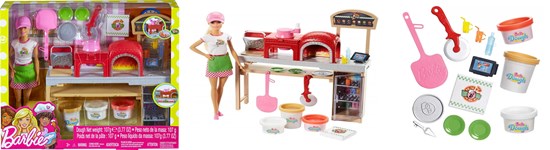 mattel Barbie pop met Pizza Oven speel set 3+