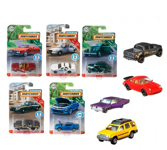 Matchbox Auto met Openslaande Deuren assorti 3+ 