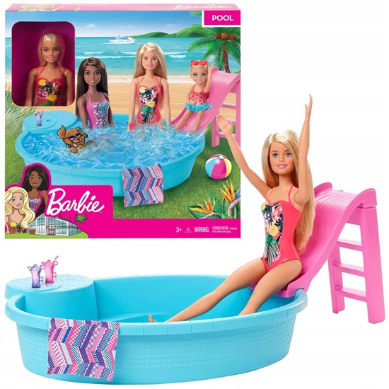 Barbie Pop met Zwembad 3+ 