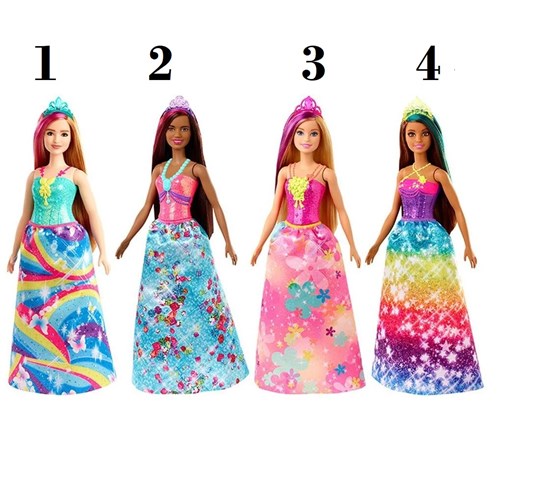 Barbie Dreamtopia Prinsessen pop assorti 3+ 