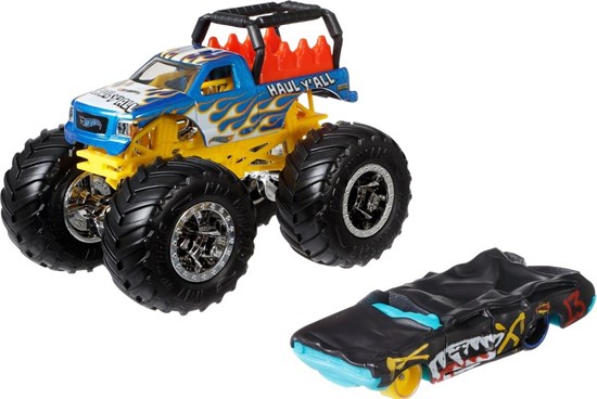 hot wheels Monster Truck auto 1/64 met GRATIS EXTRA Auto 