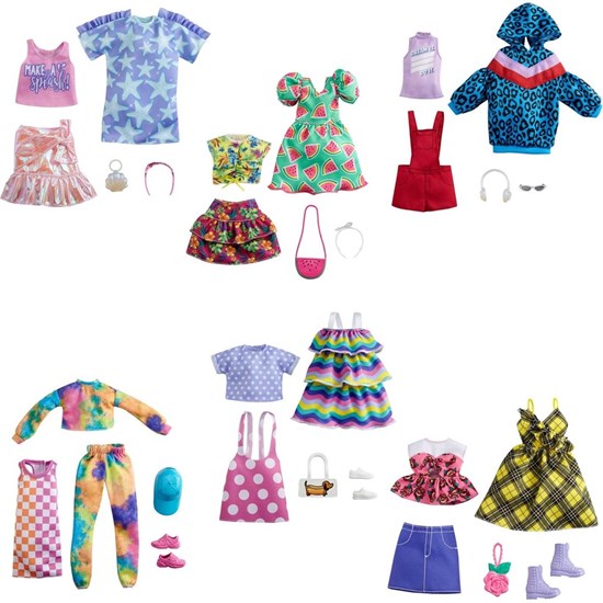Barbie 2 Moderne Outfits met Accessoires 3+ 