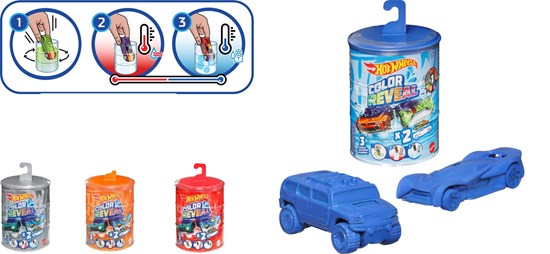 Hot Wheels Color Shifter assorti 3+ 