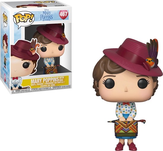 Disney: Mary Poppins Mary w/ Bag Verzamelfiguur Funko Pop! 3+