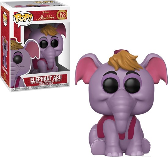 Aladdin Elephant Abu #478 Funko Pop ! 3+ 
