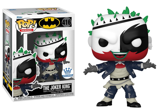 Funko POP nr 416 Batman the Joker King 3+ 