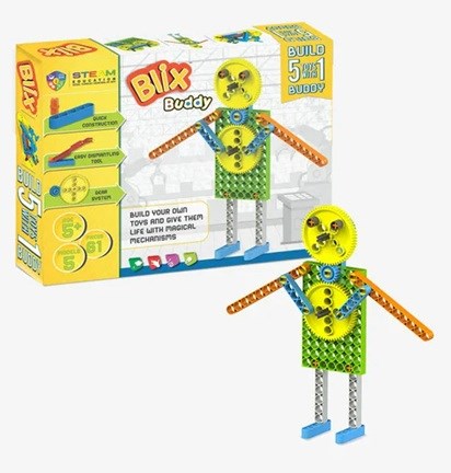 BLIX Vriendje 5in1 Modellen 60+dlg Constructie Speelgoed 5+ 