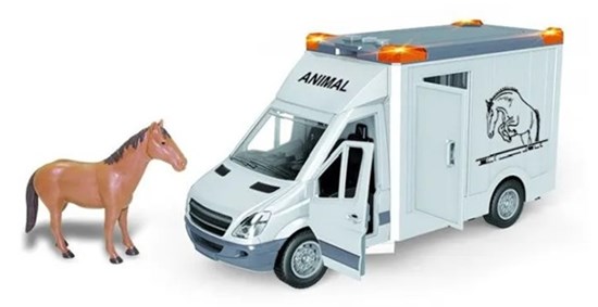 Beautiful City Paardentransporter met Paard 3+ 