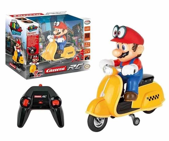 Carrera RC Super Mario Odyssey - Scooter - Mario 2,4GHz RC Model Kant en Klaar 