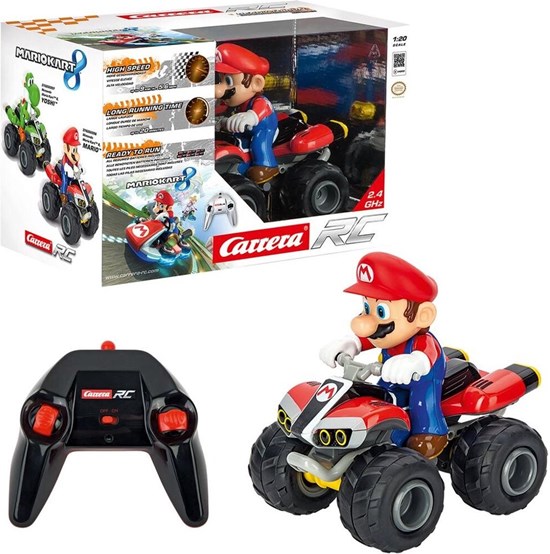 carrera Mario Kart Mario Bross 2,4ghz 6+