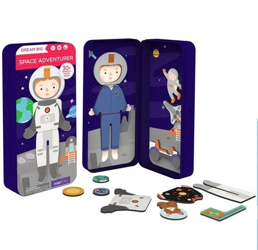 MierEdu Ruimtevaarders Magnetische Puzzeldoos MEER DAN 30dlg 3+ 