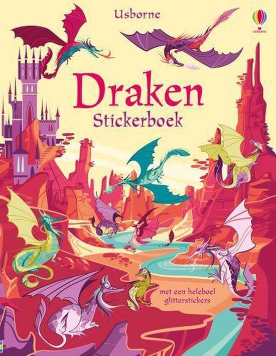 usborne Draken Stickerboek