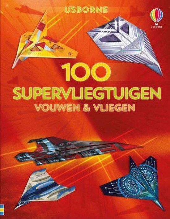 usborne 1000 SUPERVLIEGTUIGEN Vouwen & Vliegen 6+ 