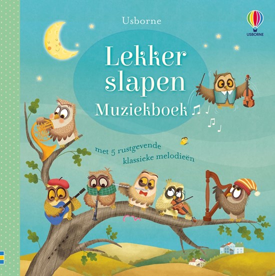 usborne Lekker Slapen Muziekboek 0+ 