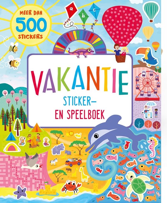 Vakantie Sticker- en Speelboek 4+