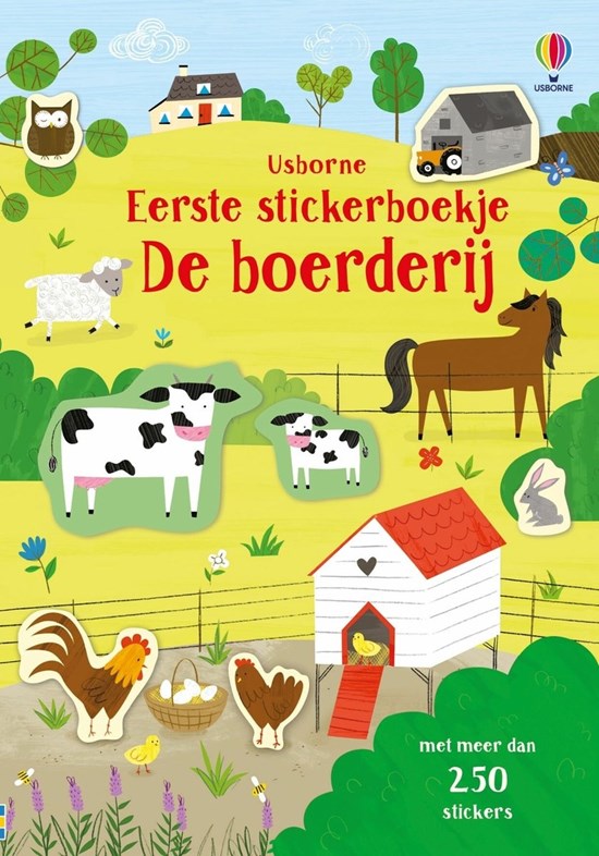 usborne Stickerboekje de Boerderij 