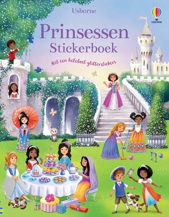 usborne Prinsessen Stickerboek 