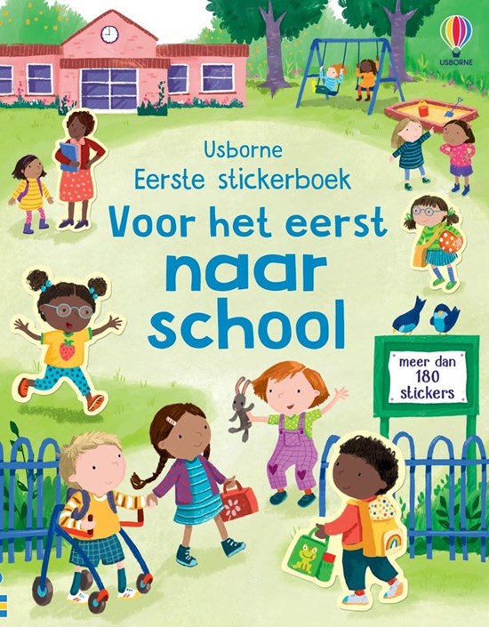 Stickerboek: Voor het eerst naar school 4+