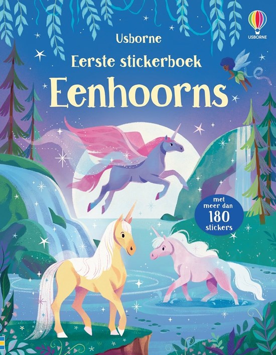 usborne Eerste Stickerboek Eenhoorns 4+ 