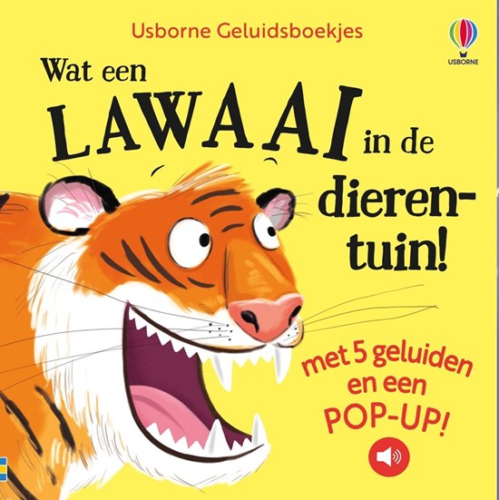 usborne Geluidenboek Wat Een Lawaai in de Dierentuin  usborne Geluidenboek Wat Een Lawaai in de Dierentuin  
