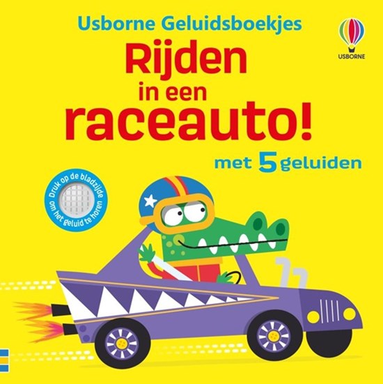 Geluidenboek: Rijden in een Raceauto! 1+