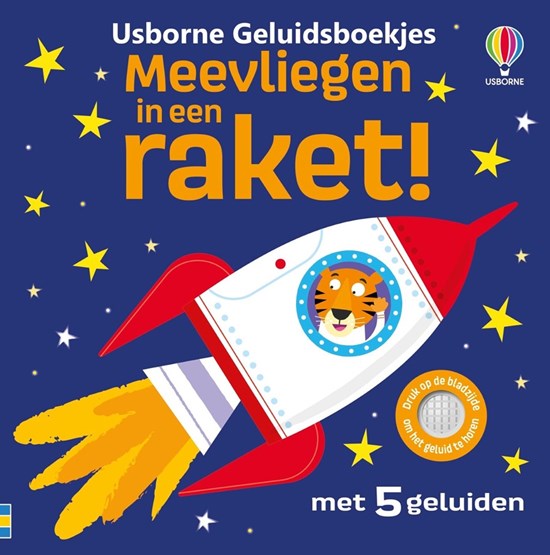 usborne Geluidenboekjes Meevliegen in een Raket ! 