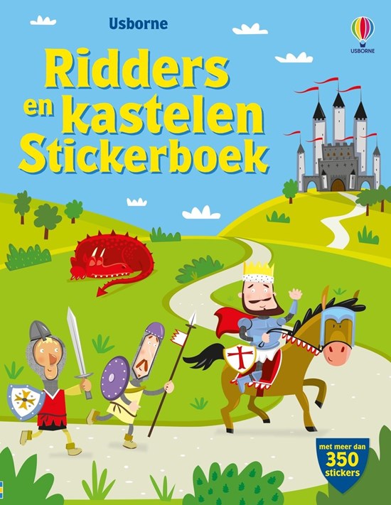 usborne Ridders en Kastelen GROOT Stickerboek 4+ 