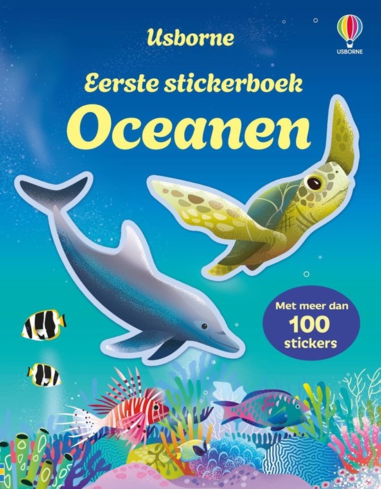 usborne Eerste Stickerboek Oceanen 