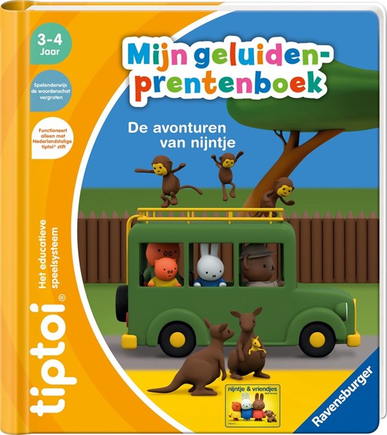 Tiptoi Boek Mijn Geluiden-Prentenboek de Avonturen van Nijntje 3-4jaar 