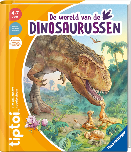 Tiptoi Boek de Wereld van de Dinosaurussen 4-7 jaar