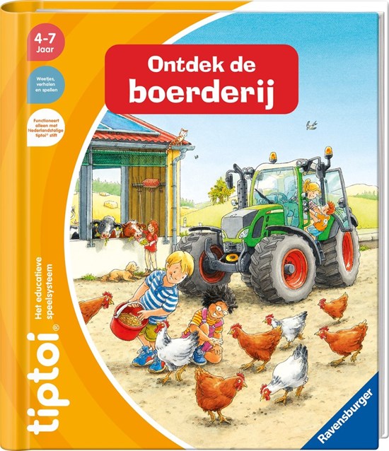 Tiptoi Boek Ontdek de Boerderij 4-7 jaar 