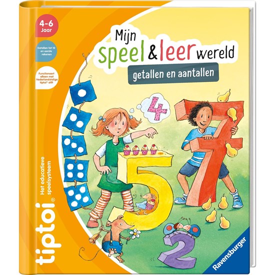 Tiptoi® Mijn Speel & Leer Wereld Getallen en Aantallen 4-6jaar 