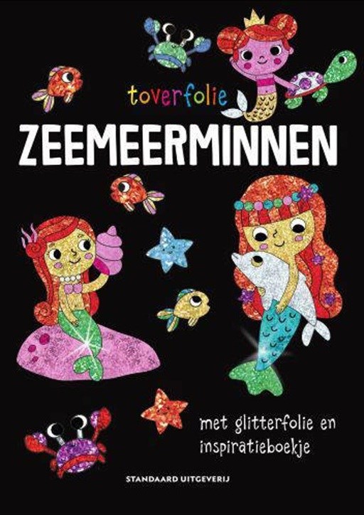 Toverfolie Zeemeerminnnen met Glitterfoilie 7+
