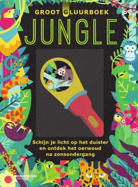 boek Groot Gluurboek Jungle 6+