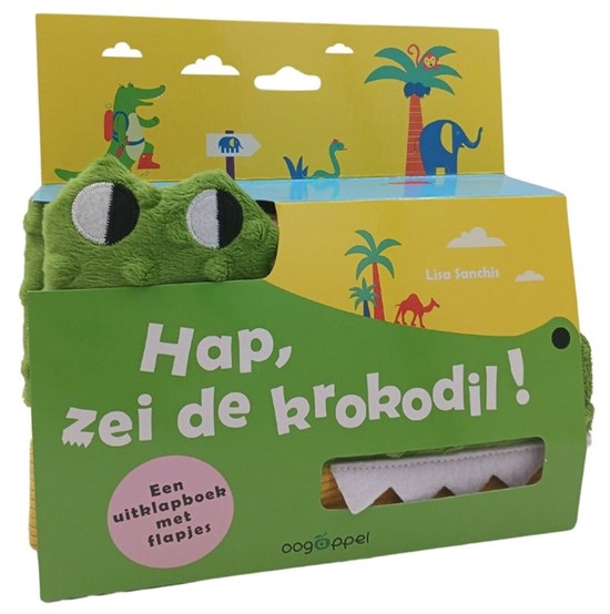boek Hap Zei de Krokodil 9stoffenboekje) 