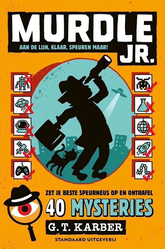 Murdle JR Aan de Lijn, Klaar,Speuren Maar ! 40 Mysteries voor Jonge Detectives Mysteries 10+ deel 2