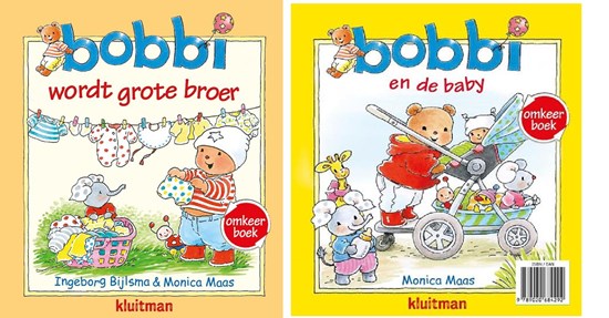 kluitman Bobbi en de Baby/Bobbi Wordt GROTE Broer (omkeerboek)