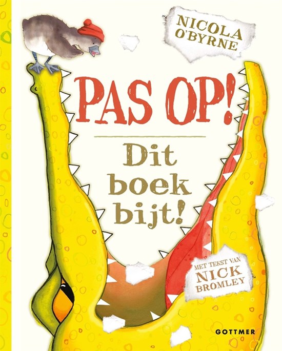 gottmer Prentenboek PAS OP ! Dit Boek Bijt 4+ 