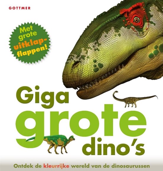 gottmer GIGA GROTE DINO's boek