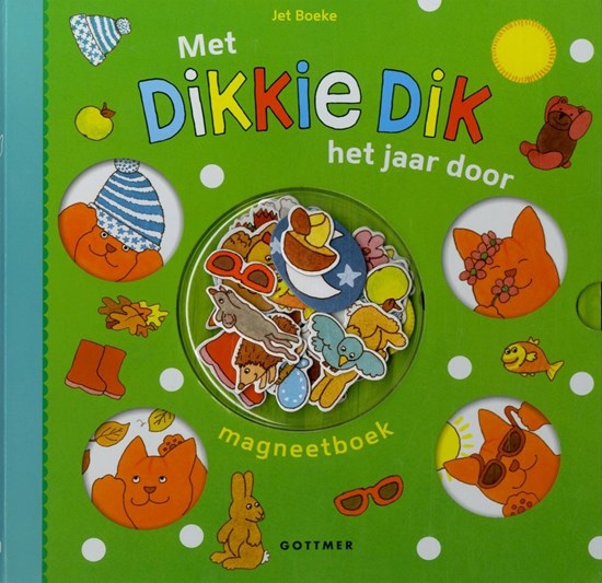 Magneetboek: met Dikkie Dik het jaar door 3+ 