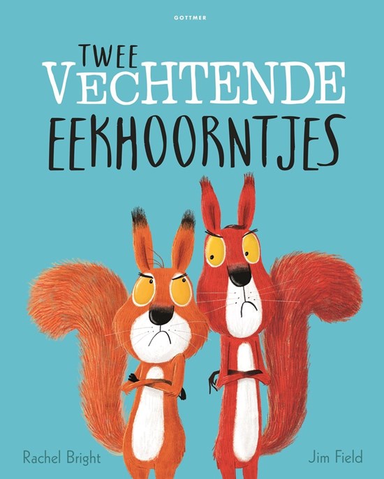 gottmer boek Twee Vechtende Eekhoorntjes 